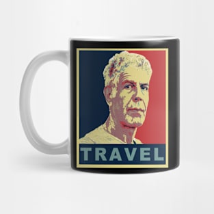 Anthony Bourdain Travel Narratives Mug